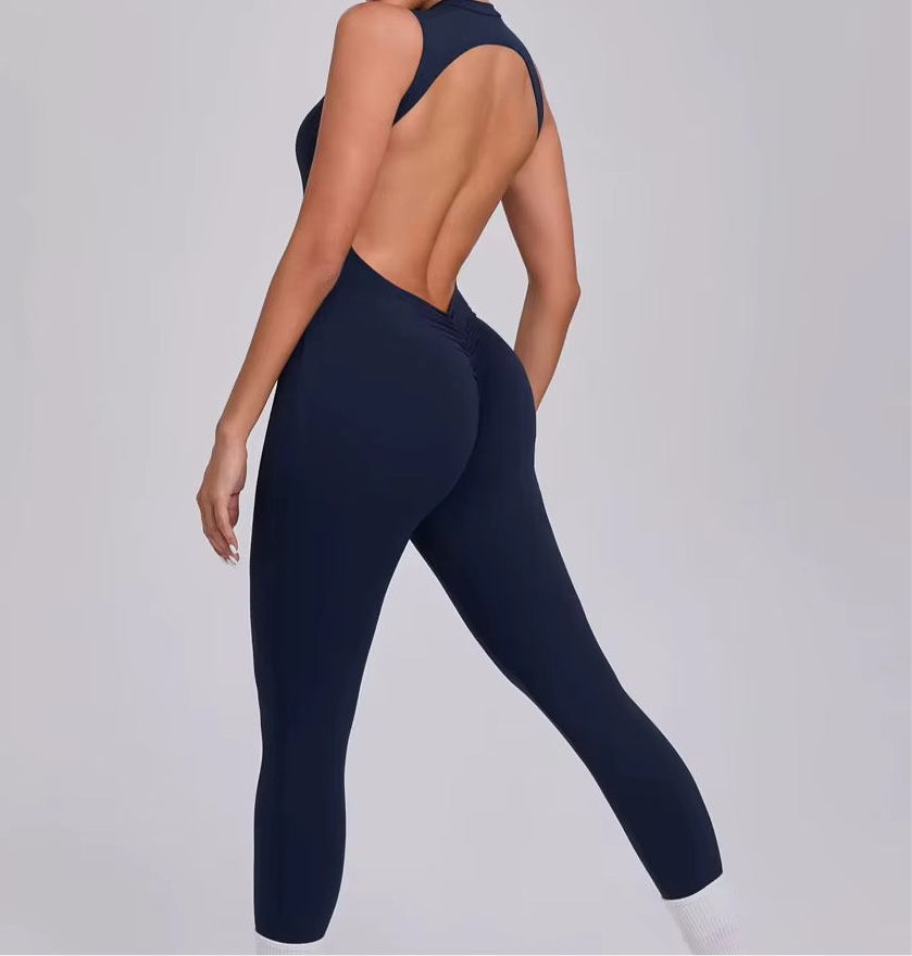 Navy Jumpsuit