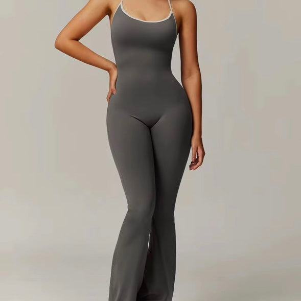 Gray Jumpsuit